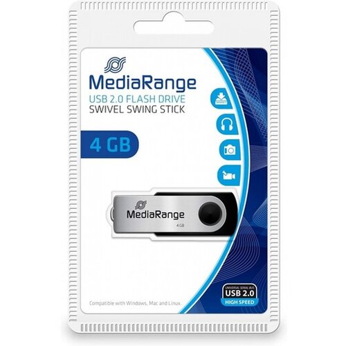 Mediarange USB ključek 4260057124807 4GB Cene