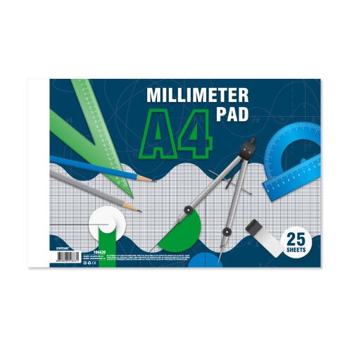  Milimita, milimetarski blok, A4, 25 lista ( 106420 ) Cene