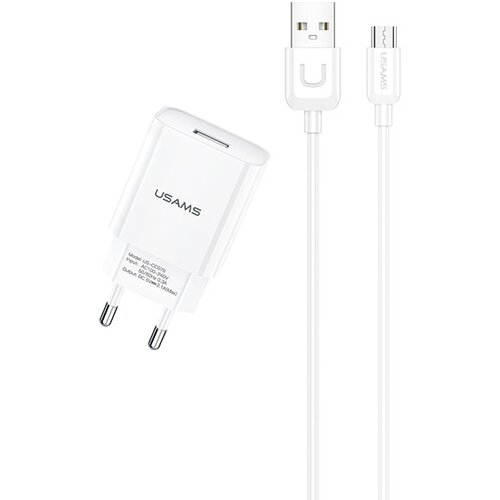 Usams OMREŽNI POLNILEC 1XUSB MICRO USB 2.1A HITRO POLNJENJE ZA TELEFONE, (21974767) Cene