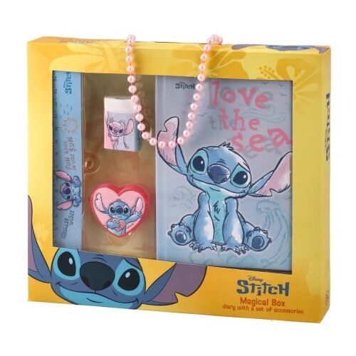 Best Buy Magical box, dnevnik sa setom pribora, Stitch Slike