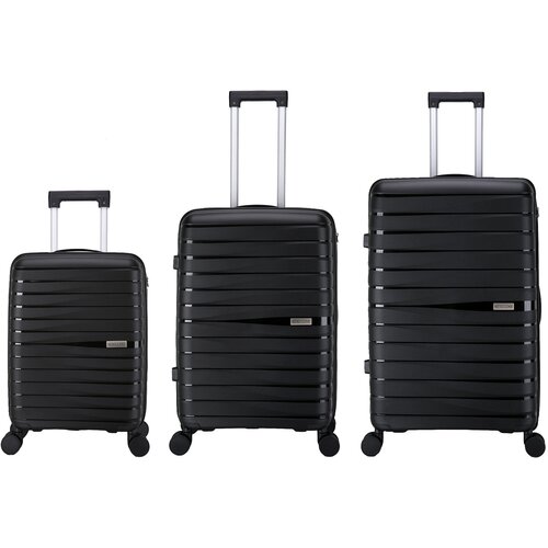 Semiline Unisex's 3-in-1 PP Suitcases Set T5794-0 Slike