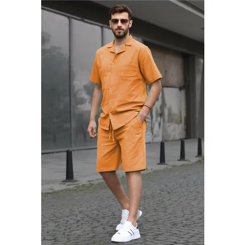 Madmext Shorts - Orange - Normal Waist