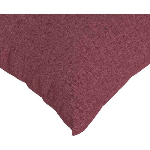 VidaXL jastučići za sofu 2 pcs vinska crvena 50 x 50 cm tkanina Slike