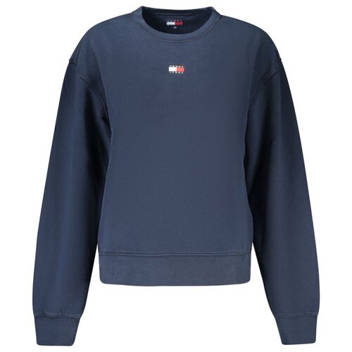 Tommy Hilfiger ženska dukserica s aplikacijom logom tamnoplava Slike