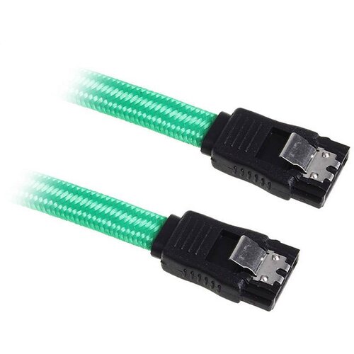 Bitfenix trdi disk priključni kabel [1x 7-polni ženski konektor SATA - 1x 7-polni ženski konektor SATA] 0.30 m zelena\, črna, (20416462) Slike