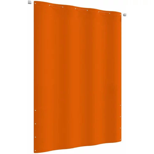 vidaXL Balkonsko platno oranžno 160x240 cm tkanina Oxford