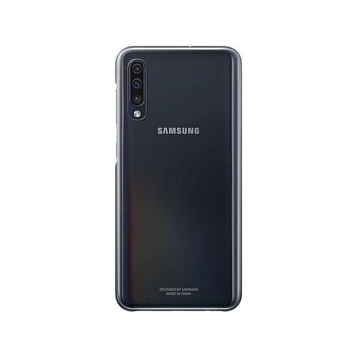 Samsung EF-AA505CBEGWW gradation cover za A50, črn Slike