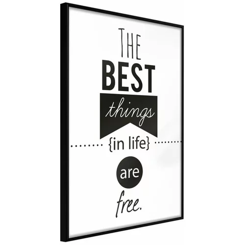  Poster - The Best Things 40x60