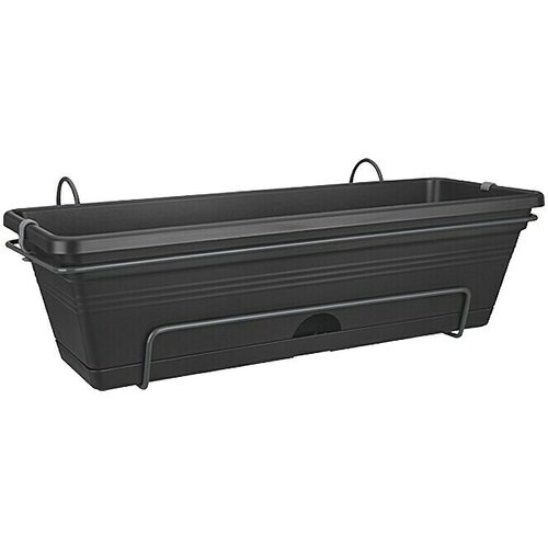 ELHO Green Basics Žardinjera za balkon All in (Maks. vanjska dužina: 50 cm, Crne boje) Slike