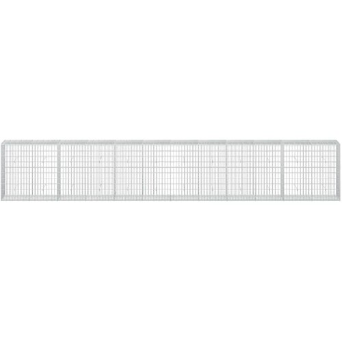  Gabion s žicom debljine 3 5 mm i mrežom 5x10 cm 600x50x100 cm - 50 cm 100 cm 600 cm Slike