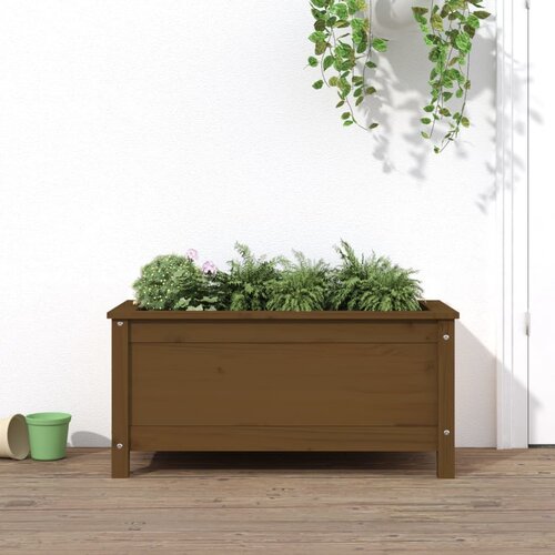 vidaXL Vrtna sadilica boja meda 82 5 x 40 x 39 cm od masivne borovine Cijene