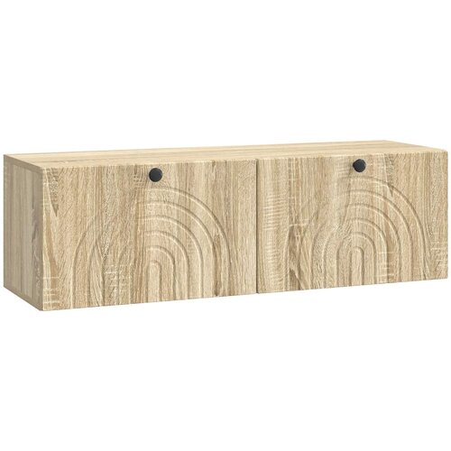 TV ormar za zid Hrast sonoma 98 x 31 x 30 cm Konstruirano drvo Cene