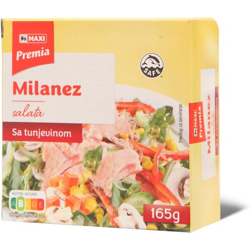 Maxi Tuna sal.Milanesse 165g Cene