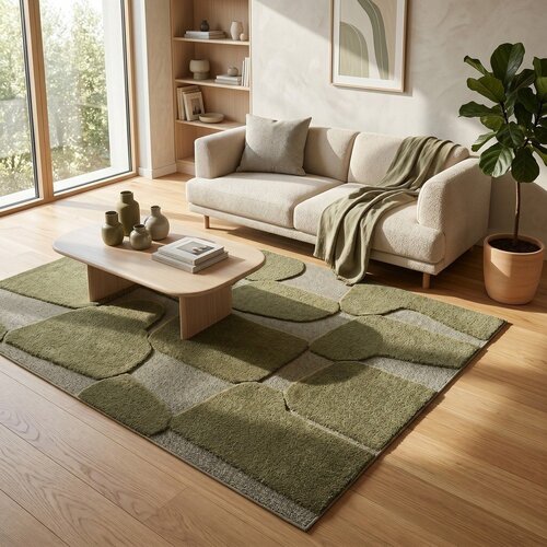 ESTE Temno zelena preproga 80x150 cm Cairo &amp;ndash; Slike