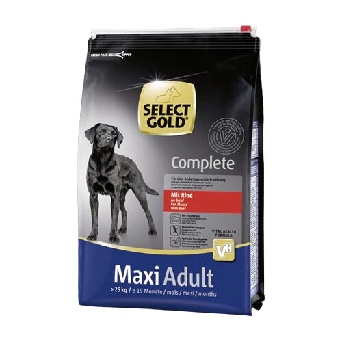 Select Gold Dog Complete Maxi Adult govedina 12 kg Cene