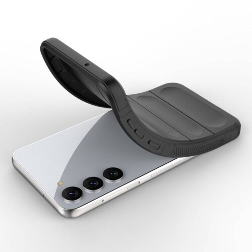 Wave silikonski ovitek za Samsung Galaxy S23 5G - črn Slike