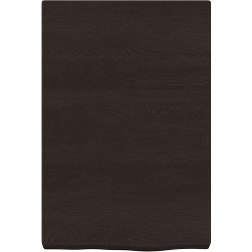  Kupaonska radna ploča tamnosmeđa 40x60x(2-6) cm tretirano drvo Cijene