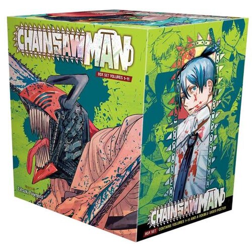  Chainsaw Man Box Set: Includes, Vol. 1-11 - Tatsuki Fujimoto Cene