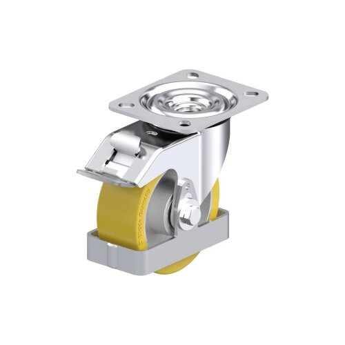 Blickle 857016 L-ALTH 100K-FI-FS okretni kotač od čeličnog lima Promjer kotača: 100 mm Nosivost (maks.): 250 kg kom. Cijene