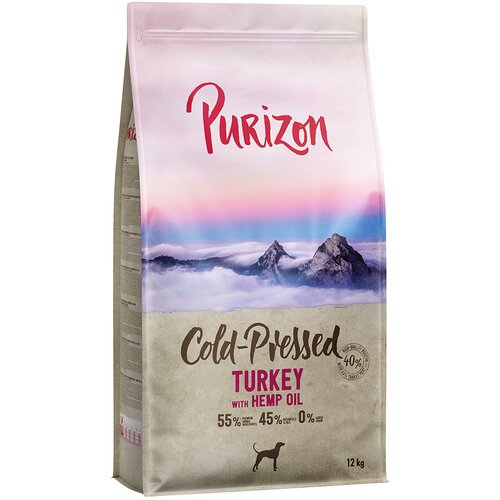 Purizon Ekonomično pakiranje 2 x 12 kg - Coldpressed: puretina s konopljinim uljem Cijene