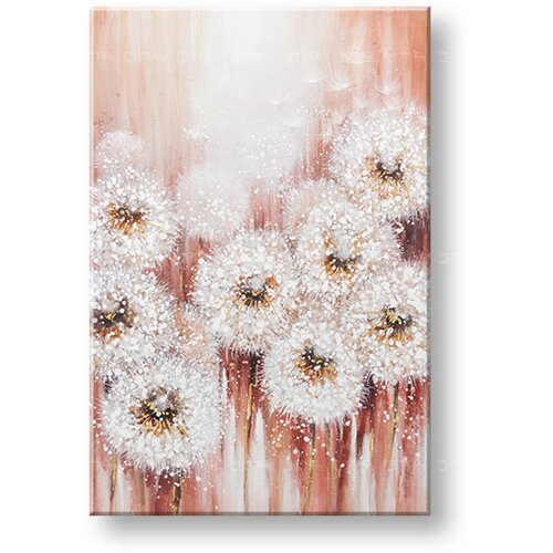  Naslikana slika na platnu CVETJE 1-delna CWF1854HE1 - 60x90 cm () Slike