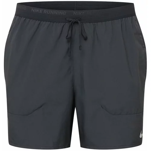 Nike Športne hlače 'Flex Stride' črna / bela
