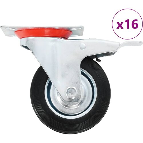 vidaXL Okretni kotačići 16 kom 100 mm Cijene