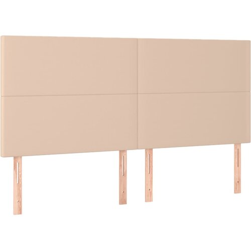  Uzglavlje Cappuccino 180x5x118/128 cm Imitacija kože Slike