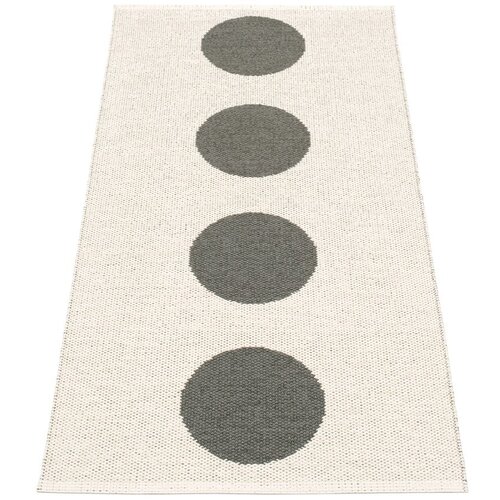 Pappelina Temno siv zunanji in notranji tekač 70x150 cm Vera Charcoal &amp;ndash; Slike