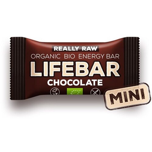 Lifefood organski mini lifebar desert čokolada 25g Slike