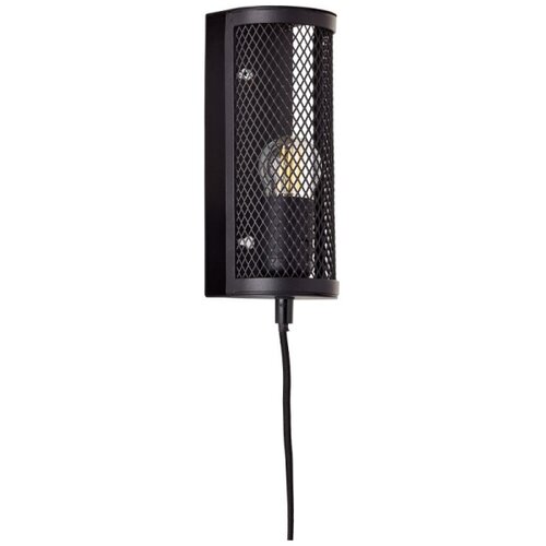 Brilliant zidna svetiljka maze 1xE27/40W/230V crna Slike