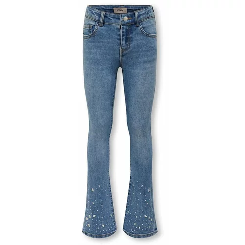 Kids Only Jeans hlače 15306553 Modra Flared Fit