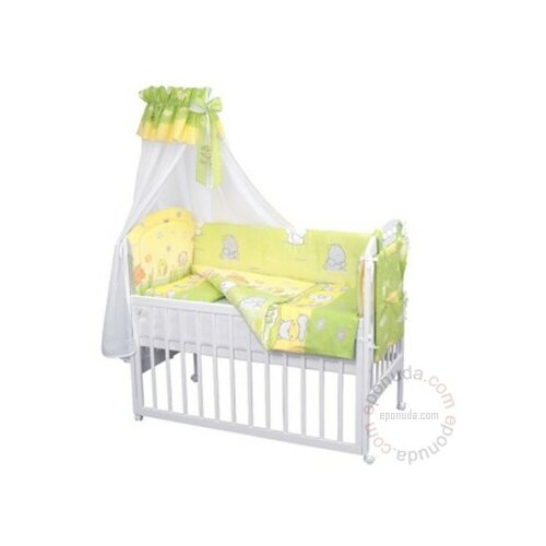 Baby Textil bebi komplet za krevetac 80x120cm / BABY DREAM / Green Slike