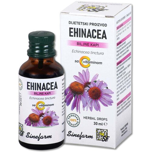 Sinefarm Kapi od ehinacee sa C vitaminom 30 ml Slike