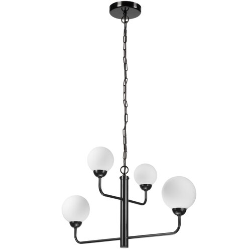  Luster na lancu OSCAR 4xG9/5W/230V crni Slike