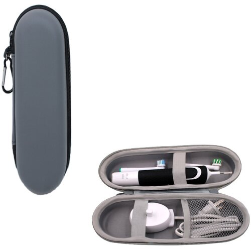 INF Potovalni etui za električno zobno ščetko - Etui za zobno ščetko EVA s trdim ohišjem Grey, (21838795) Cene