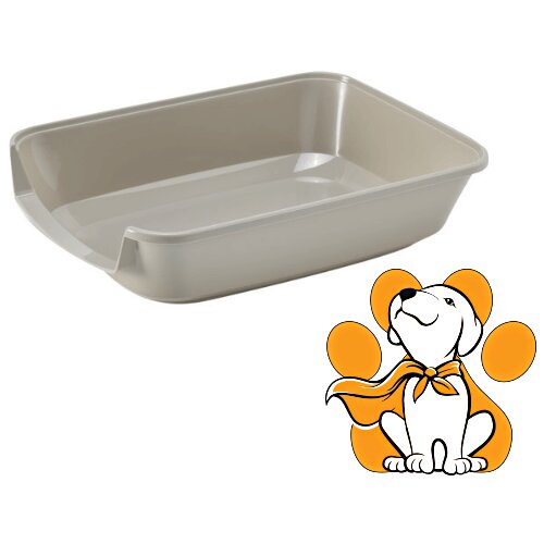 Moderna maryloo Tray Small Warm Grey, Toalet Za Mačiće, Sivi Cene