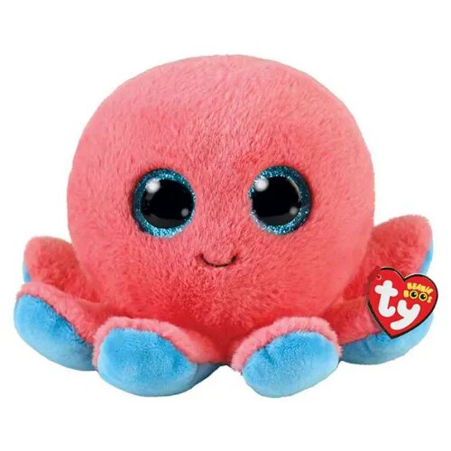 Ty pli&amp;scaron;ana igračka oktopod za devojčice Sheldon, Roze Slike