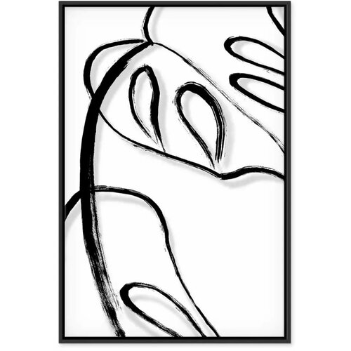  Slika - White Monstera (1 Part) Vertical 40x60 Cene