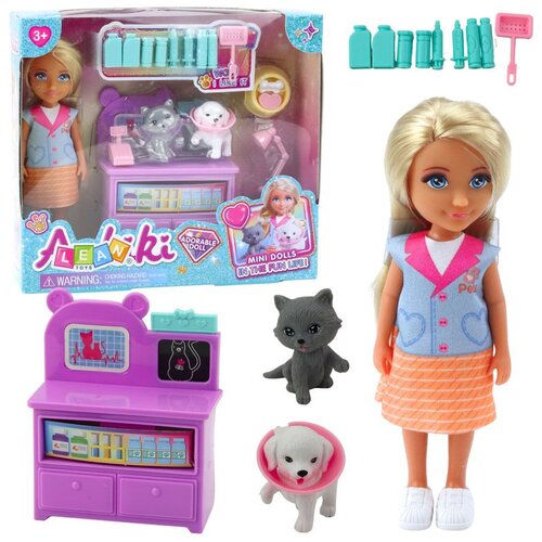  Set pribora za mini lutke za veterinarski tretman pasa i mačaka Slike