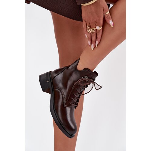 VINCEZA Insulated Women's Block Heel Ankle Boots Cene