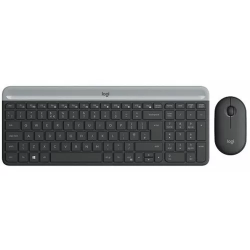 Logitech tastatura i miš Slim Combo MK470, bežična, graphiteID: EK000435271