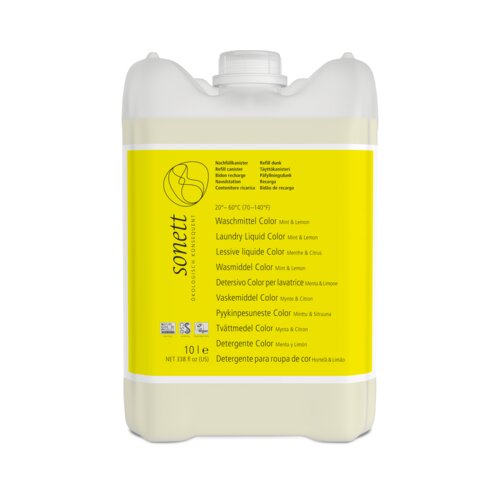 Sonett Tekoči detergent za pisana oblačila meta in limona - 10 l Cene