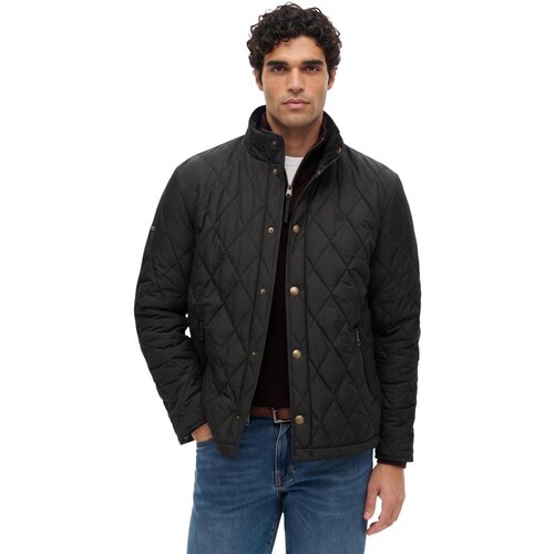 Superdry Jakne Quilted Estate Jacket SDM5012225A Črna Slike