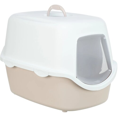 Trixie zaprti WC za mačke Vico 40 &amp;times; 40 &amp;times; 56 cm, zeleno/bel Slike