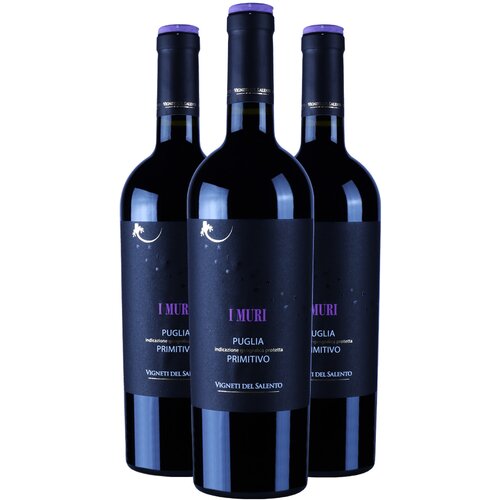 Vigneti Del Salento AKCIJA 2+1 I Muri Primitivo Cene