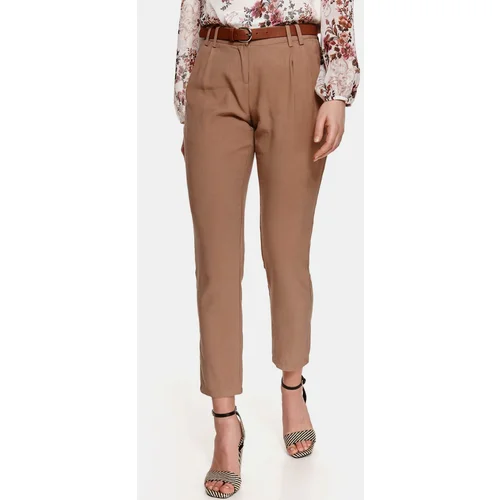 Top Secret Brown cropped trousers - Women