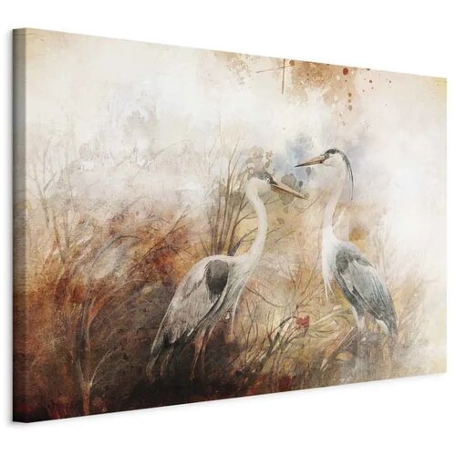  Slika - Herons on the Hunt (1 Part) Wide 30x20 Standard Cene