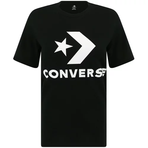 Converse Majica crna / bijela