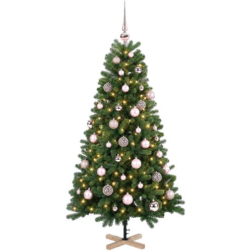  Umjetno božićno drvce s kuglicom 150 cm 150 LED lampica Slike